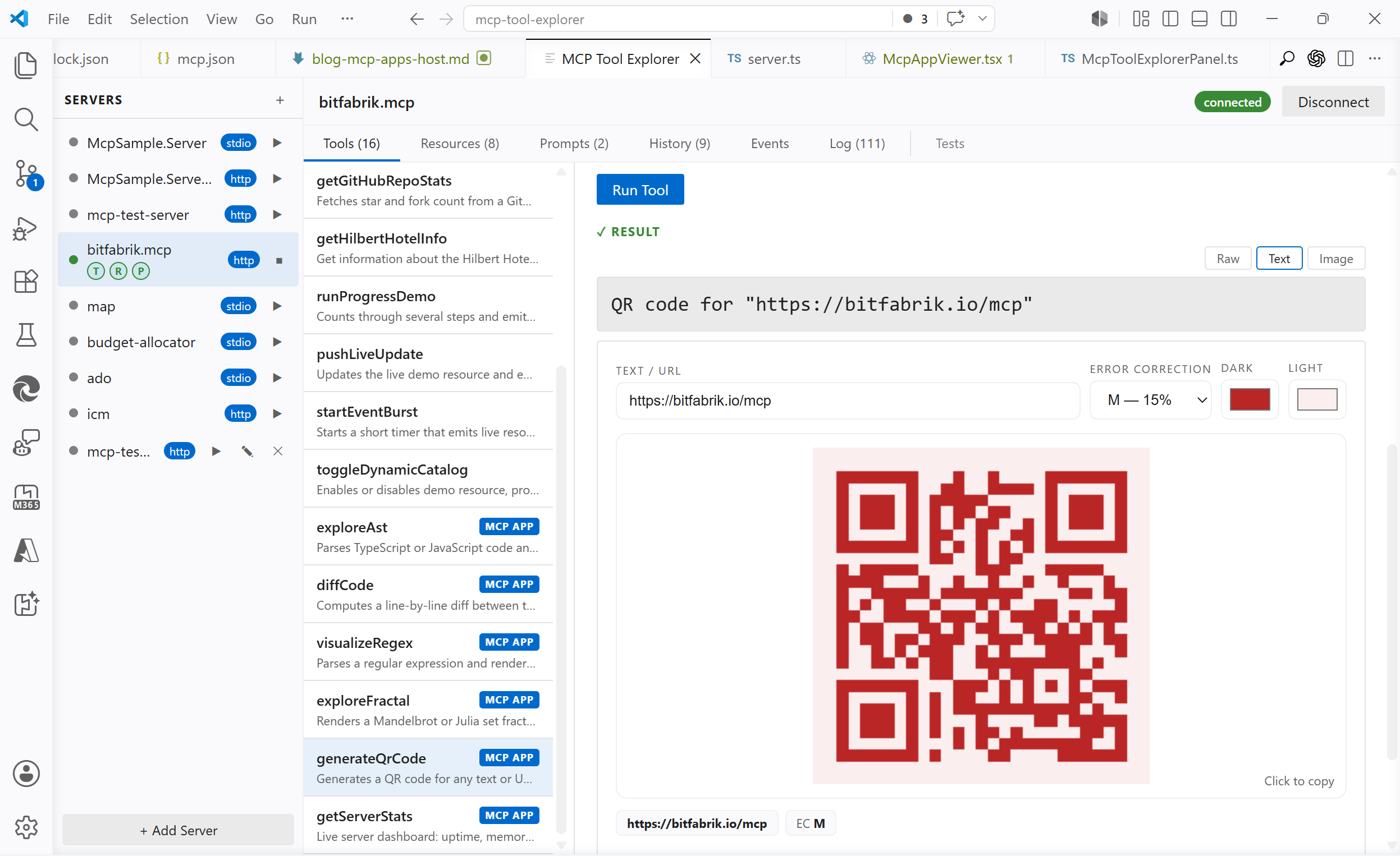 QR code generator